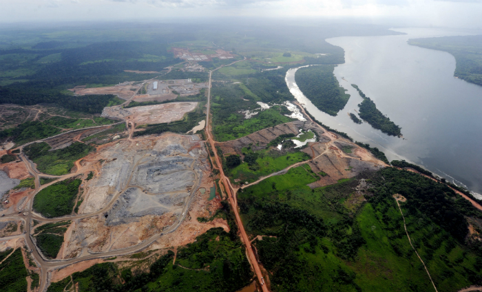 Canteiro de obras da usina hidreltrica de Belo Monte tambm foi alvo dos esquemas de corrupo. Foto: AFP Photo/Evaristo S