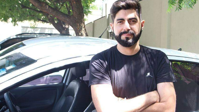 Desde fevereiro Rainer Rylker concilia carreira solo com atuação como morotista da Uber. Foto: Acervo pessoal Desde fevereiro Rainer Rylker concilia carreira solo com atuação como morotista da Uber. Foto: Acervo pessoal