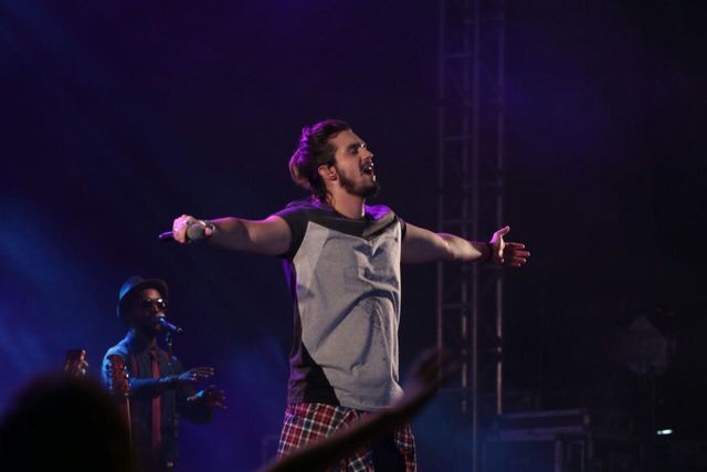 Luan Santana mistura faixas romnticas e danantes no show. Foto: Luiz Fabiano/Divulgao