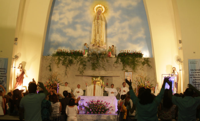 Santurio de Ftima, na Boa Vista. Crditos: Roberto Ramos/DP 