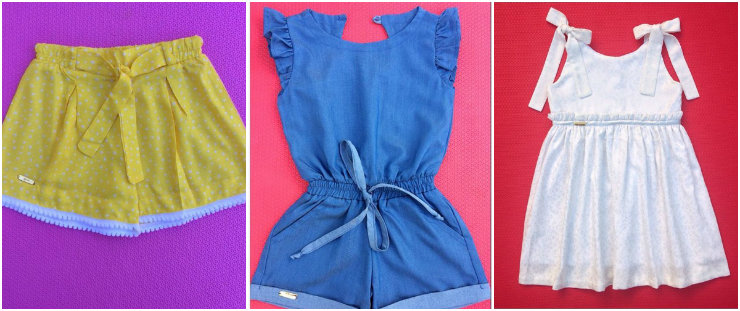 A Fenda Mini aposta em modelagens confortáveis e tecidos com estamparia lúdica e cores atrativas para os pequenos. Fotos: Instagram/@fendamini/Reprodução A Fenda Mini aposta em modelagens confortáveis e tecidos com estamparia lúdica e cores atrativas para os pequenos. Fotos: Instagram/@fendamini/Reprodução
