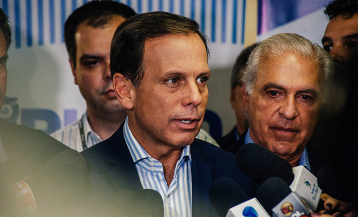 
Doria voltou a criticar o ex-presidente Luiz Incio Lula da Silva "e seus asseclas, que destruram o Brasil em 13 anos de governo". Foto: Leon Rodrigues /ASCOM- PMSP