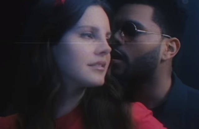 m clima vintage, Lana Del Rey e The Weeknd cantam juntos em Lust for life. Foto: YouTube/Reproduo