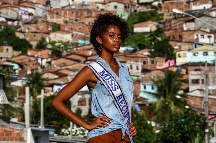 Keron Linn, coroada Miss Recife neste ano, disputa o ttulo de Miss Pernambuco com outras 20 candidatas do Agreste, da Zona da Mata e do Serto do estado. Foto: Paulo Paiva/DP