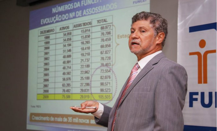 Guilherme Lacerda  acusado de gesto temerria em aplicaes quando era presidente da fundao. Foto: Leonardo Arruda/Esp. CB/D.A Press