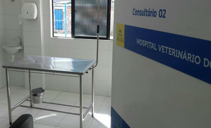 Hospital Veterinrio do Recife  inaugurado nesta quinta-feira. Foto: Divulgao