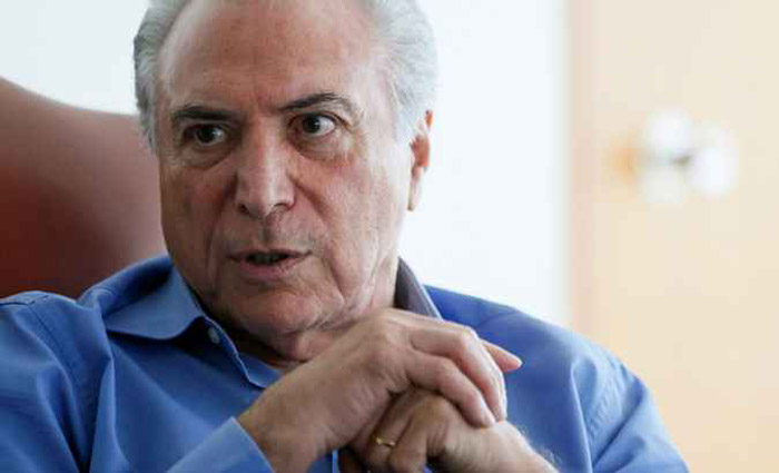 O medo de Temer  de que a sada do PSDB do governo crie um "efeito manada". Foto: Beto Barata/PR 