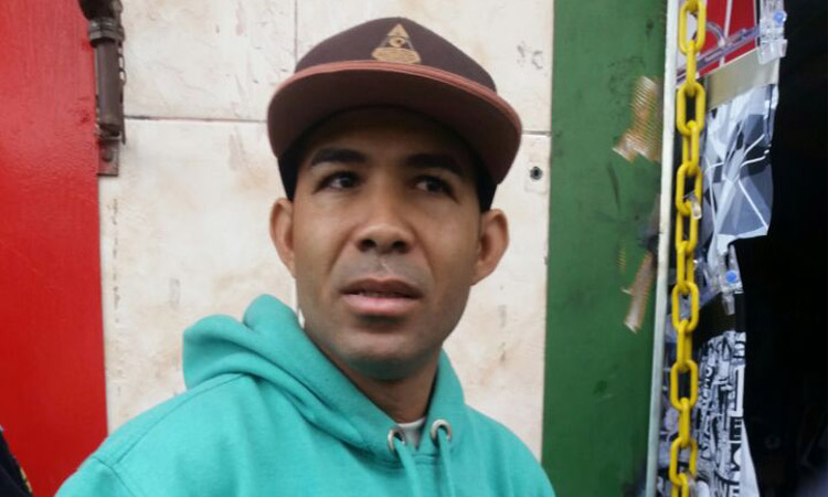 Elenilson foi detido durante uma operao no Centro de Belo Horizonte. Foto: Guarda Civil Municipal/Divulgao)
