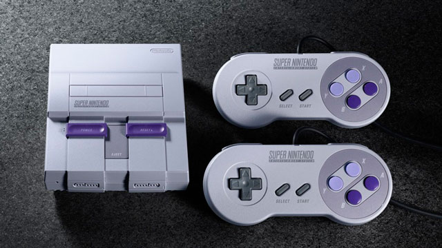Nintendo anunciou a miniatura do SNES. Foto: Nintendo/divulgao