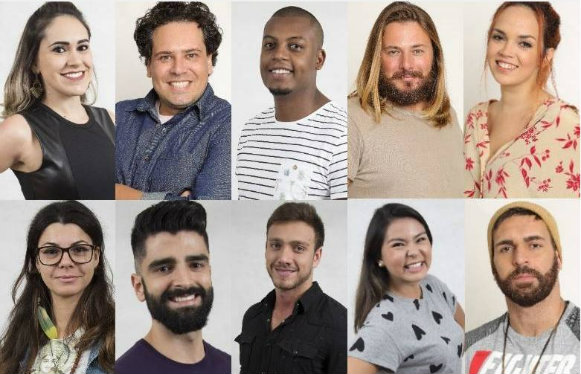 Alguns participantes de A Casa, novo reality show da Record. Foto: Record/Divugao