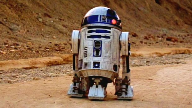 Um comprador no identificado desembolsou U$ 2,76 milhes para adquirir R2-D2. Foto: Lucasfilm/Reproduo