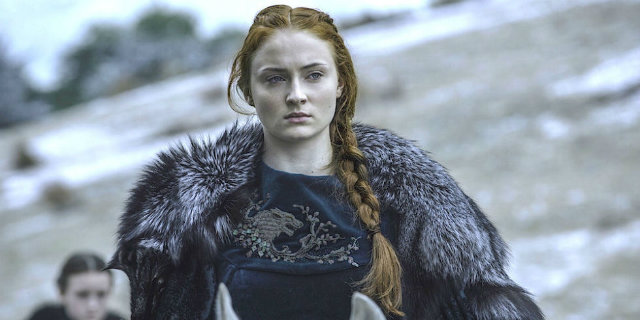 Sophie Turner protagonizou uma das polêmica cena de estrupro da série. Foto: HBO/Divulgação Sophie Turner protagonizou uma das polêmica cena de estrupro da série. Foto: HBO/Divulgação