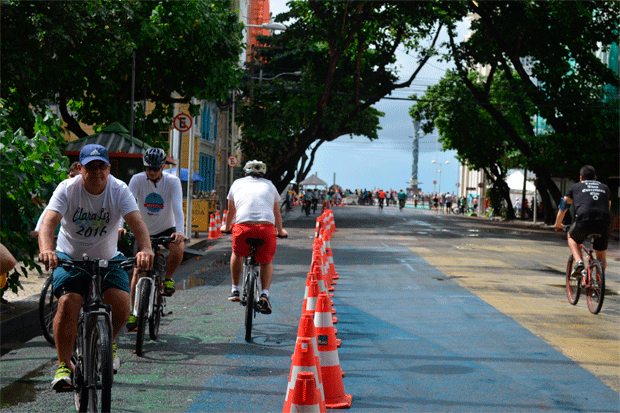 Recife ter rede cicloviria ampliada e novo sistema de compartilhamento de bicicletas. Foto: Malu Cavalcanti/ Esp. DP 