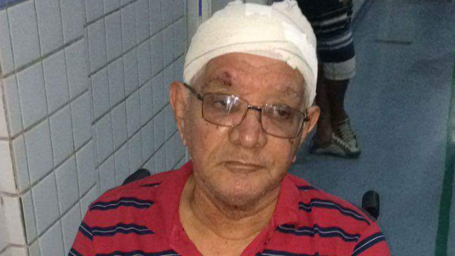 Jos Ursicino da Silva j teve alta e se recupera em casa. Foto: Whatsapp/Reproduo