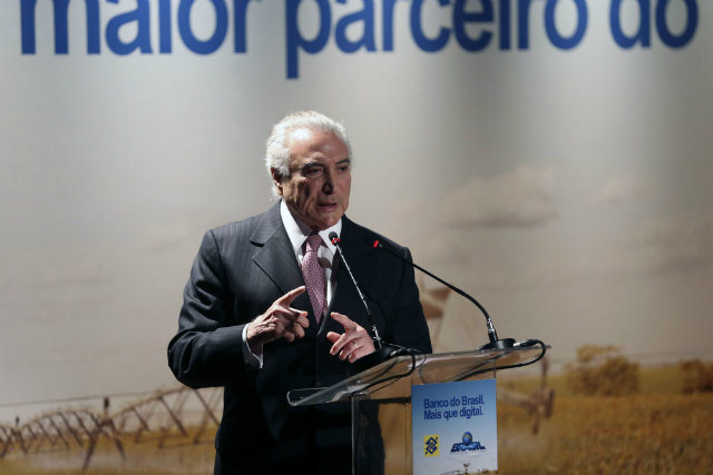 O processo contra o presidente Michel Temer contou com cinco votos favorveis do PSDB. Foto: Jos Cruz/Divulgao