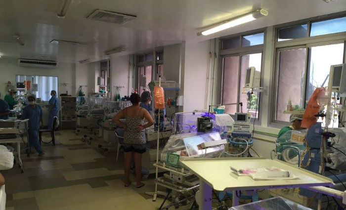Mdica denuncia superlotao e infeco hospitalar na neonatologia do HC. Foto: Cortesia