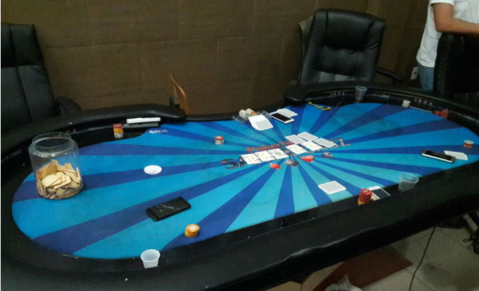 Polcia fecha casa de jogos de azar no Agreste. Foto: PM/ Divulgao