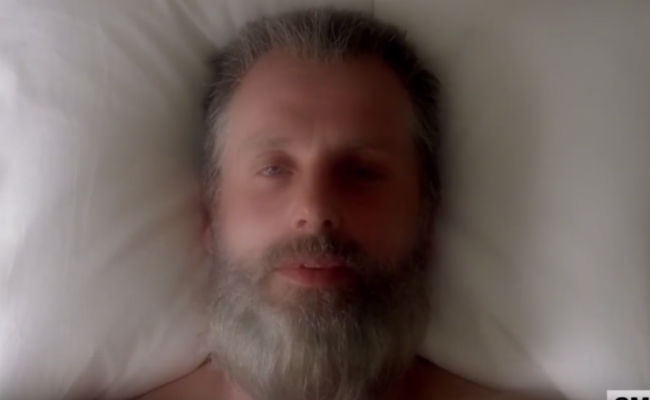 Rick aparece com barba grisalha. Foto: AMC/Divulgao