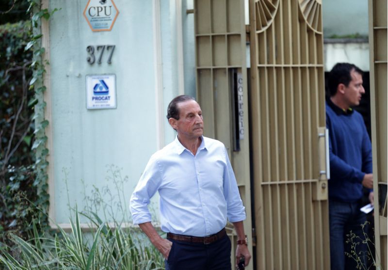 Presidente da Fiesp, Paulo Skaf esteve na casa de Michel Temer em So Paulo: aproximao com empresrios. Foto: Daniel Texeira/Agncia Estado
