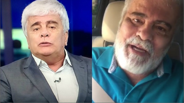 O apresentador está de volta após cinco meses afastado por problemas de saúde. Foto: Record e Instagram/Reprodução O apresentador está de volta após cinco meses afastado por problemas de saúde. Foto: Record e Instagram/Reprodução