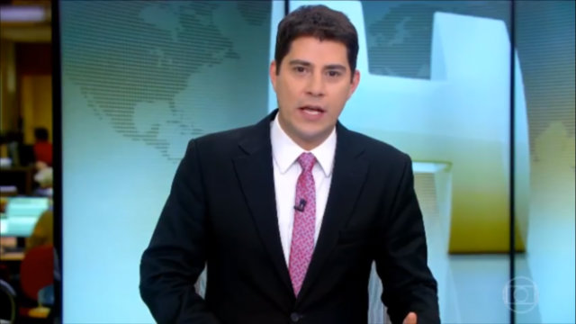 Evaristo apresentou o ltimo programa nesta quinta-feira. Foto: Globo/Reproduo