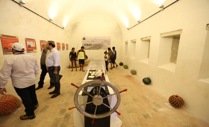 Espaço interno foi transformado em museu climatizado. Foto: Hesíodo Góes/Divulgação (Espaço interno foi transformado em museu climatizado. Foto: Hesíodo Góes/Divulgação) Espaço interno foi transformado em museu climatizado. Foto: Hesíodo Góes/Divulgação (Espaço interno foi transformado em museu climatizado. Foto: Hesíodo Góes/Divulgação)