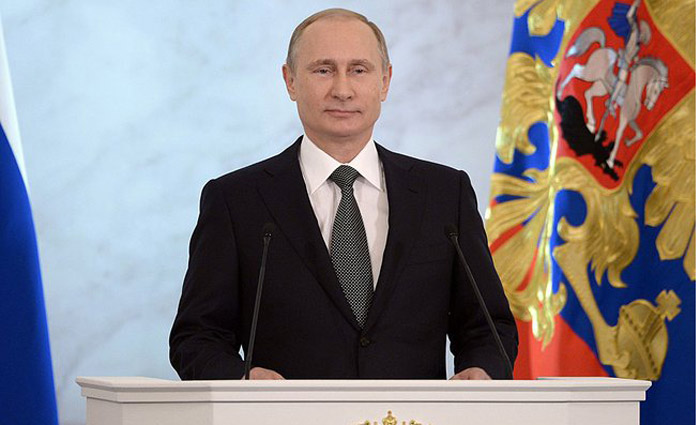 No domingo, o presidente russo Vladimir Putin apresentou os nmeros da medida, que entrar em vigor em 1 de setembro. Foto: The Presidential Press and Information Office