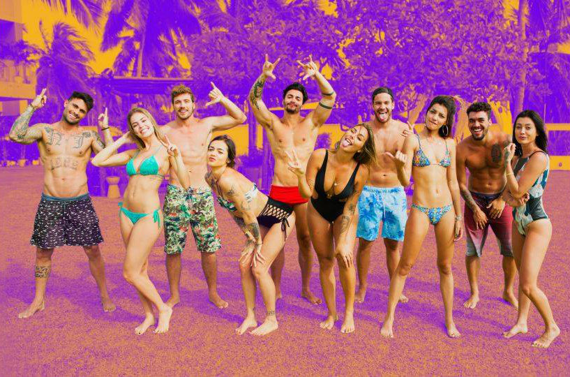 Gabi Prado, Stephanie Viegas, Gabi Domingues, Raissa Castro e Saory Cardoso. Foto: MTV/Divulgação Gabi Prado, Stephanie Viegas, Gabi Domingues, Raissa Castro e Saory Cardoso. Foto: MTV/Divulgação