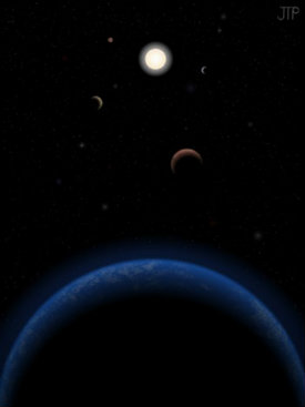 Reprodução da Tau Ceti: a 12 anos-luz de distância, é visível a olho nu. Foto: J.Pinfield para a rede RoPACS na Universidade de Herfordshire Reprodução da Tau Ceti: a 12 anos-luz de distância, é visível a olho nu. Foto: J.Pinfield para a rede RoPACS na Universidade de Herfordshire