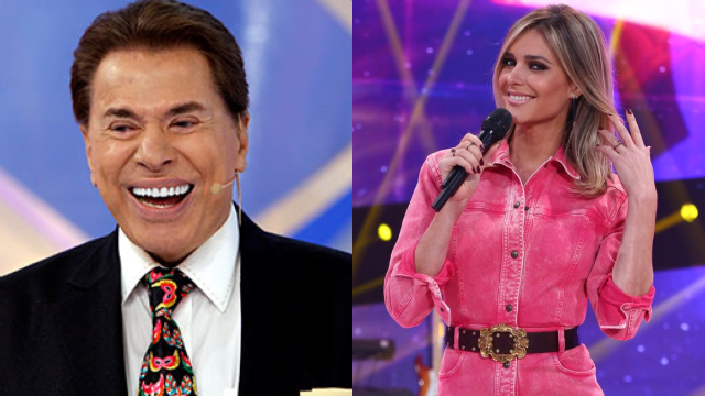 Silvio Santos retrucou a resposta de Fernanda Lima. Foto: SBT e Gshow/Reproduo