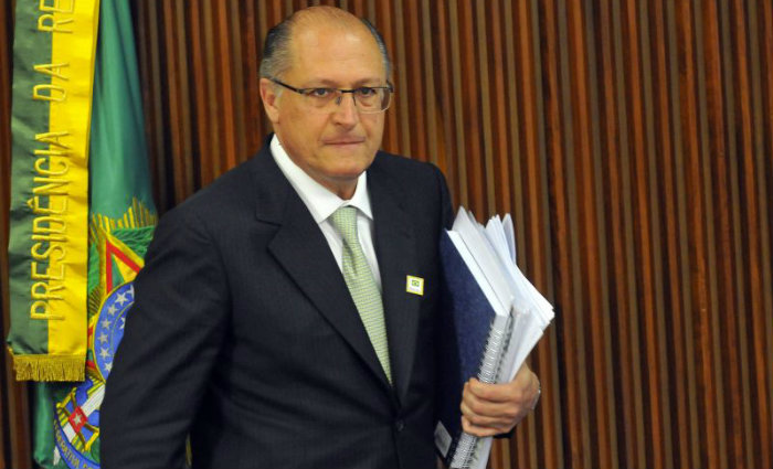 Alckmin, que fez turn no Sul: "O novo  defender o interesse do Brasil". Foto: Minervino Junior/CB