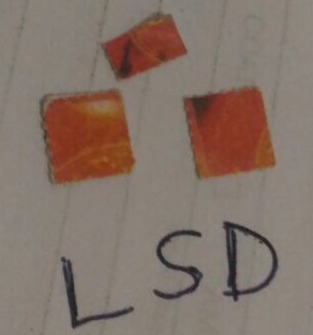 Pastilhas de LSD apreendidas. Foto: PM/Divulgao (Pastilhas de LSD apreendidas. Foto: PM/Divulgao)