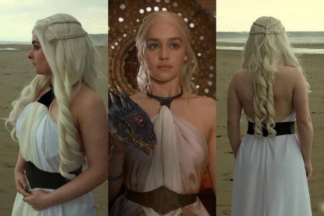 Daenerys Targaryen adota o espartilho como símbolo de poder e passa a criar o próprio visual. Foto: HBO/Divulgação Daenerys Targaryen adota o espartilho como símbolo de poder e passa a criar o próprio visual. Foto: HBO/Divulgação
