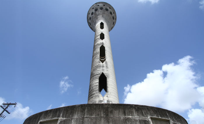Antiga Torre de transmisso da extinta TV Manchete, em Olinda. Foto: Marlon Diego/Esp.DP