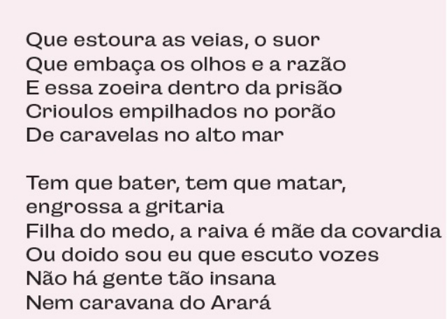 As Caravanas (Chico Buarque)