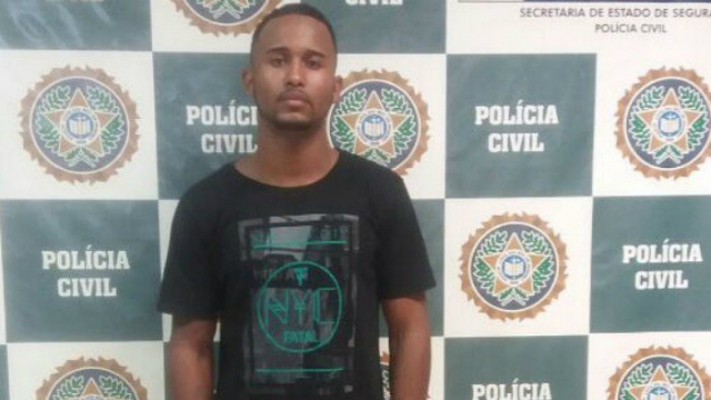 Na trama global, Luis Fernando atuava como membro do trfico de drogas. Foto: Polcia Civil RJ/Divulgao