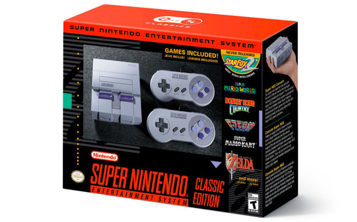Snes Classic Edition - Foto: Divulgação/Nintendo Snes Classic Edition - Foto: Divulgação/Nintendo