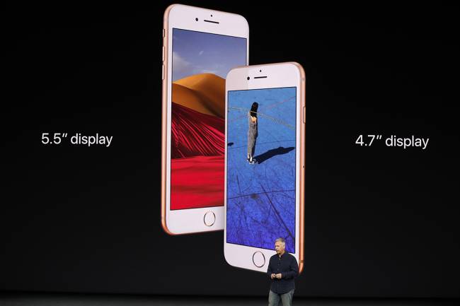 iPhone 8 e 8 Plus - Foto: Divulgao/Apple