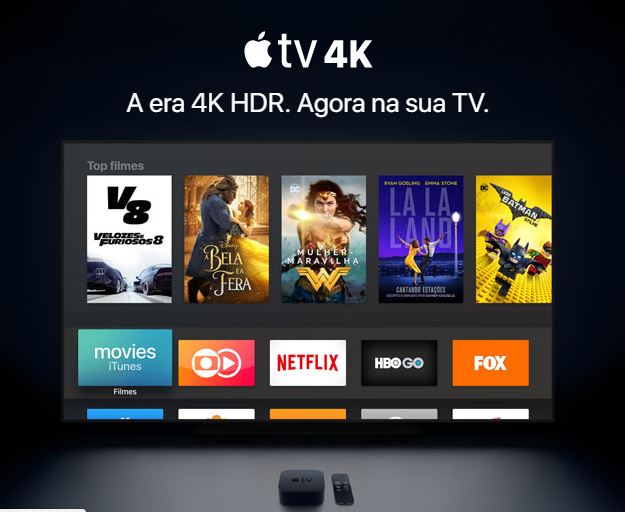 Apple TV agora tem suporte a tecnologia 4K - Foto: Divulgao/Apple