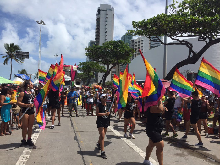 Destaque da ONG Instituto Boa Vista, que trouxe uma representao de coreogrfos das bandas e fanfarras de Pernambuco (Instituto Boa Vista/Divulgao)