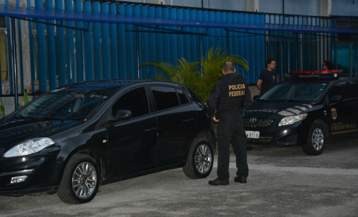 Operao da PF prende ex-prefeito de Lagoa do Carro. Foto: PF/ Divulgao