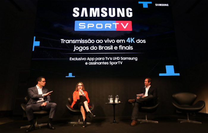 Novidade foi anunciada em um coquetel, no Rio de Janeiro, nesta semana. Foto: Samsung/Divulgao (Novidade foi anunciada em um coquetel, no Rio de Janeiro, nesta semana. Foto: Samsung/Divulgao)