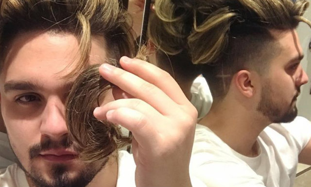 Luan Santana mostra novo visual pelas redes sociais. Foto: Instagram/Reproduo