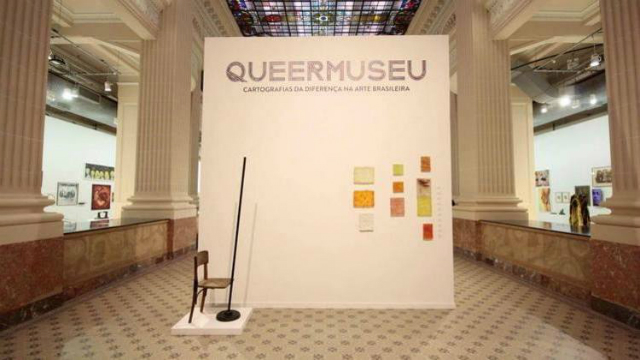 Queermuseu foi aberta no Santander Cultural no dia 18 de agosto. Foto: Facebook/Reproduo