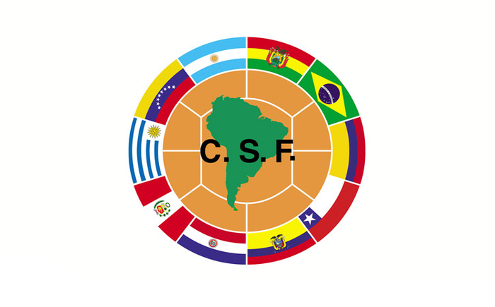 Logotipo da Confederao Sul-Americana de Futebol
Imagem: Conmebol/Divulgao