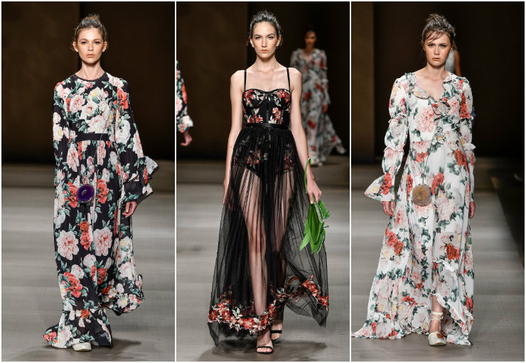 Florais, transparências e babados afastaram a moda festa de clichês e apostaram em romantismo mais sensual. Fotos: Ze Takahashi/Ag. Fotosite Florais, transparências e babados afastaram a moda festa de clichês e apostaram em romantismo mais sensual. Fotos: Ze Takahashi/Ag. Fotosite