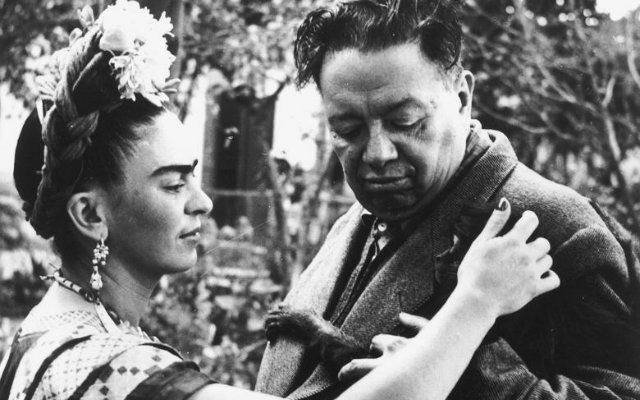 Frida e Diego se casaram em 1929 e s se separaram aps a morte da artista, em 1954. Foto: Mepe/Divulgao