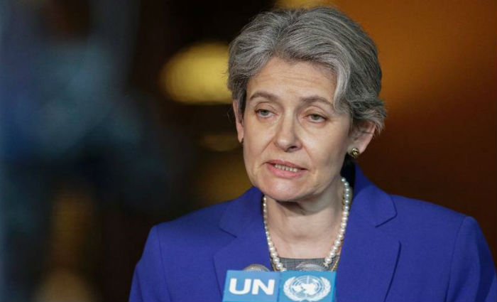 Irina Bokova, diretora-geral da Unesco, afirmou "lamentar profundamente" a deciso dos EUA. Foto: AFP Photo/Kena Betancur