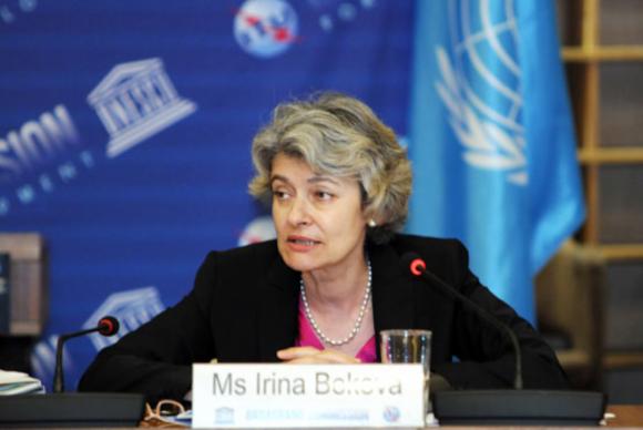 Diretora-geral da UNESCO, Irina Bokova. Foto: Unesco/Divulgao