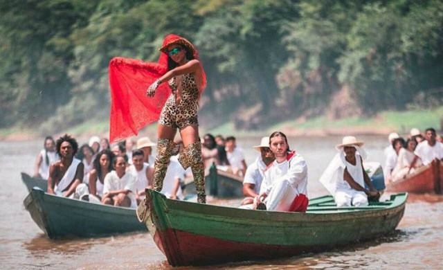 Floresta Amaznica foi locao escolhida para captar imagens. Foto: Instagram/Reproduo